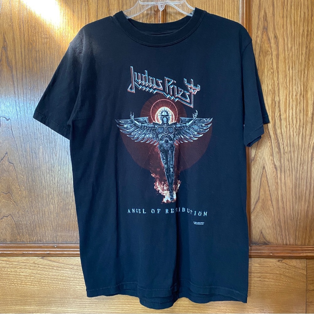Judas Priest Angel of Retribution 2005 World Tour Band Shirt | Size M | Used